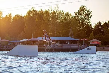 Golden Hour Kicker Jump